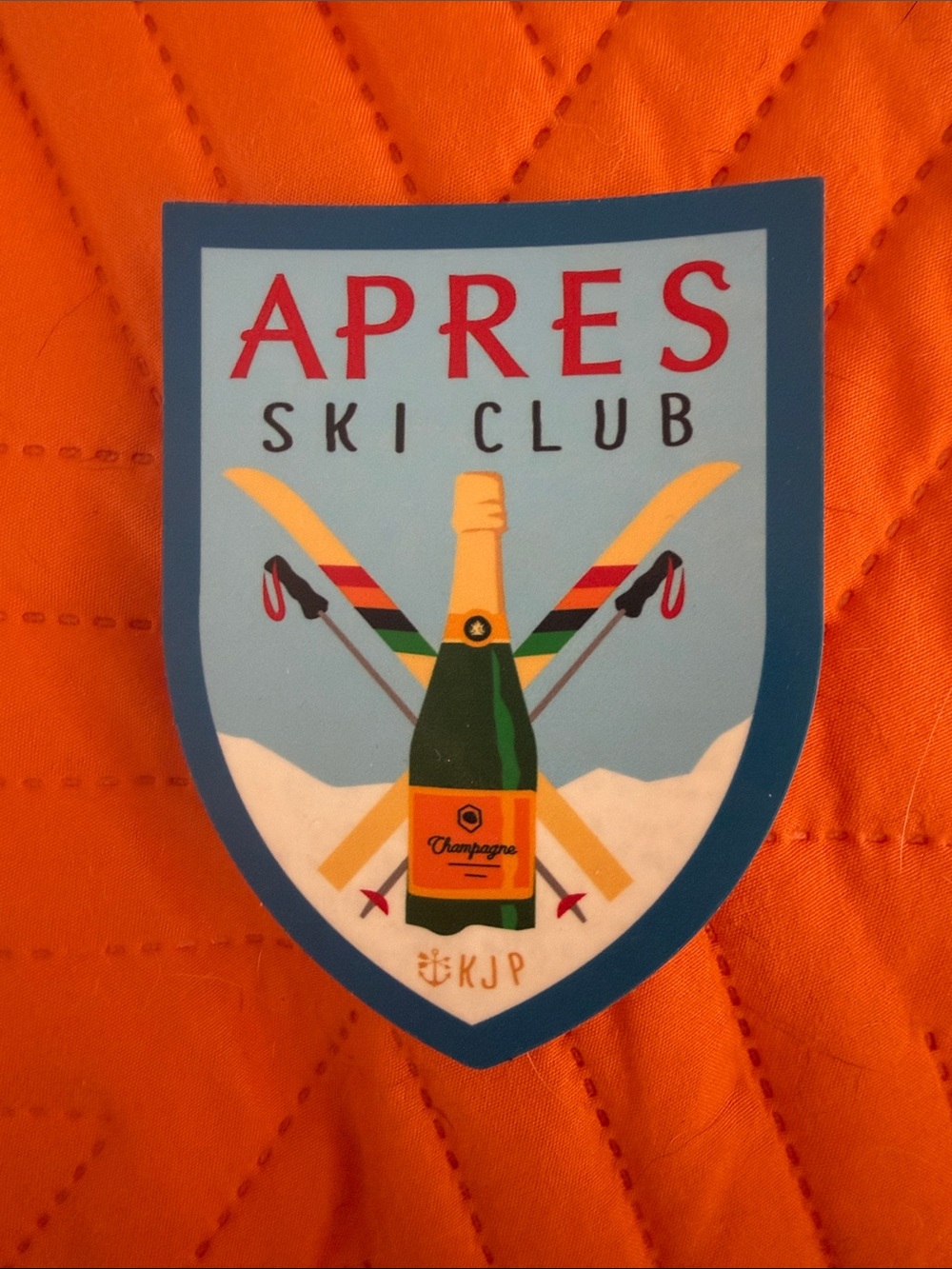 Kiel James Patrick Apres Ski Sticker